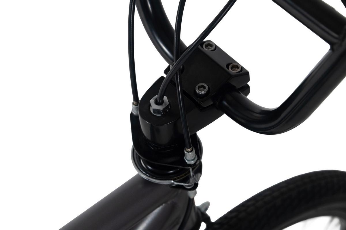 BMX Freestyle 20'' FATT grau - Grau, LIFESTYLE, Metall (25kg)