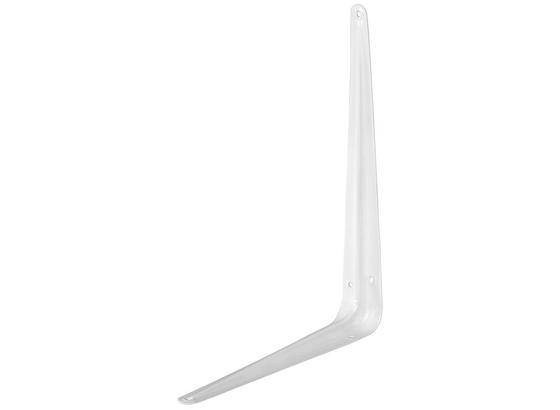Regalkonsole 25 / 30 cm - Weiß, KONVENTIONELL, Metall (25/30cm) Regalkonsole 25 / 30 cm - Weiß, KONVENTIONELL, Metall (25/30cm)