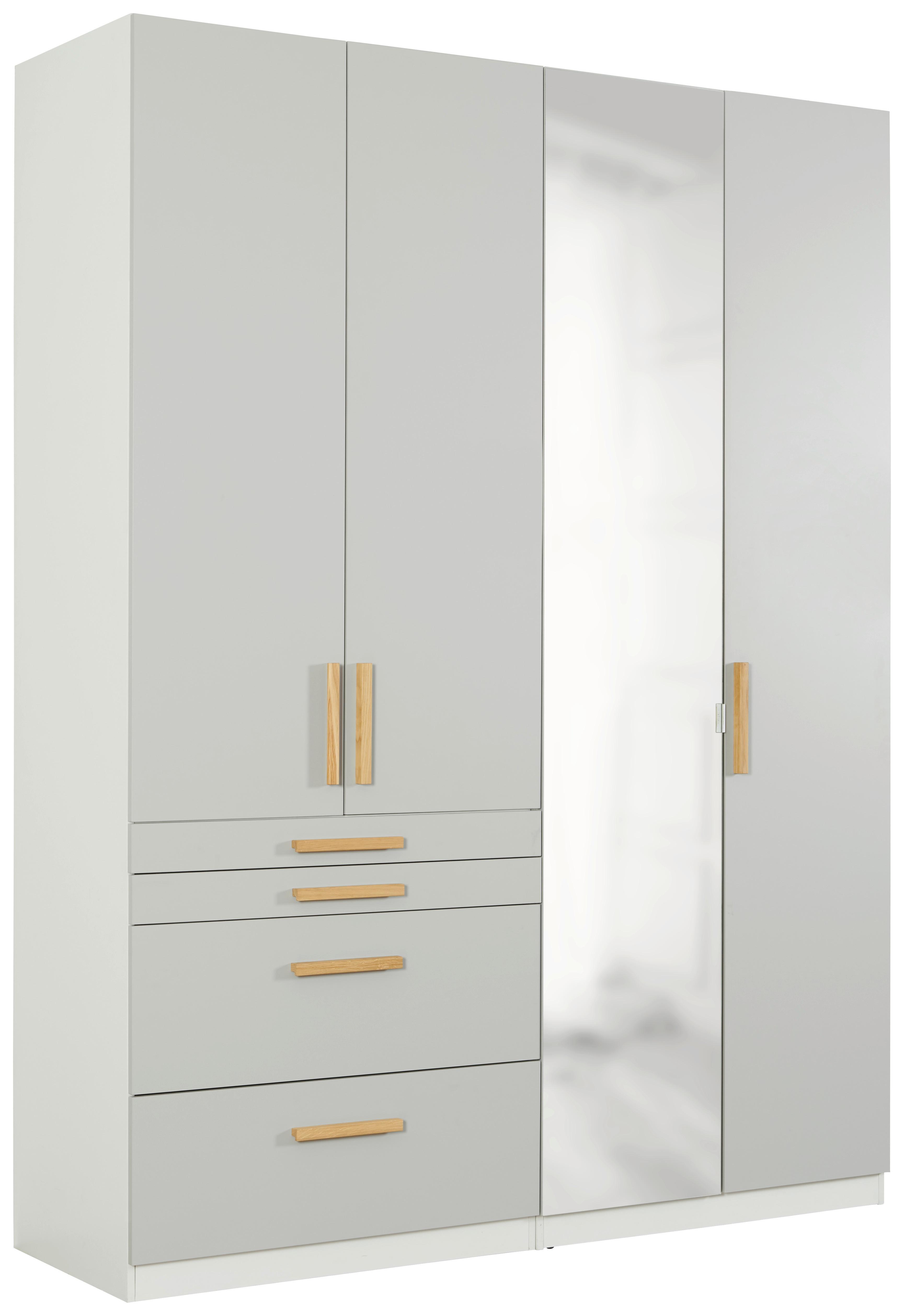 Kleiderschrank Unit 4trg, Maxihöhe - KONVENTIONELL (182,2/242,2/58,3cm) - Ondega