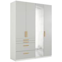 Kleiderschrank Unit 4trg, Maxihöhe - KONVENTIONELL (182,2/242,2/58,3cm) - Ondega