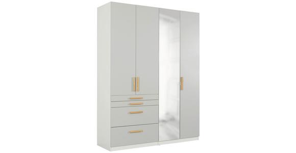 Kleiderschrank Unit 4trg, Maxihöhe - KONVENTIONELL (182,2/242,2/58,3cm) - Ondega