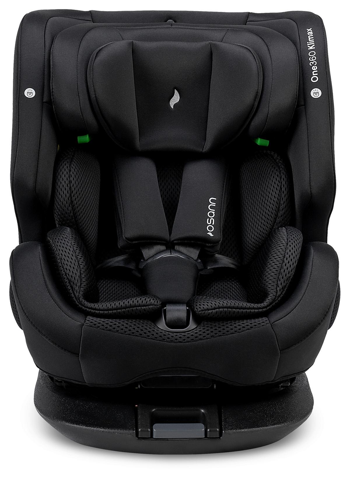 Reboarder-kindersitz One360 Klimax - Schwarz, Basics, Textil (48/43/58cm) - Osann