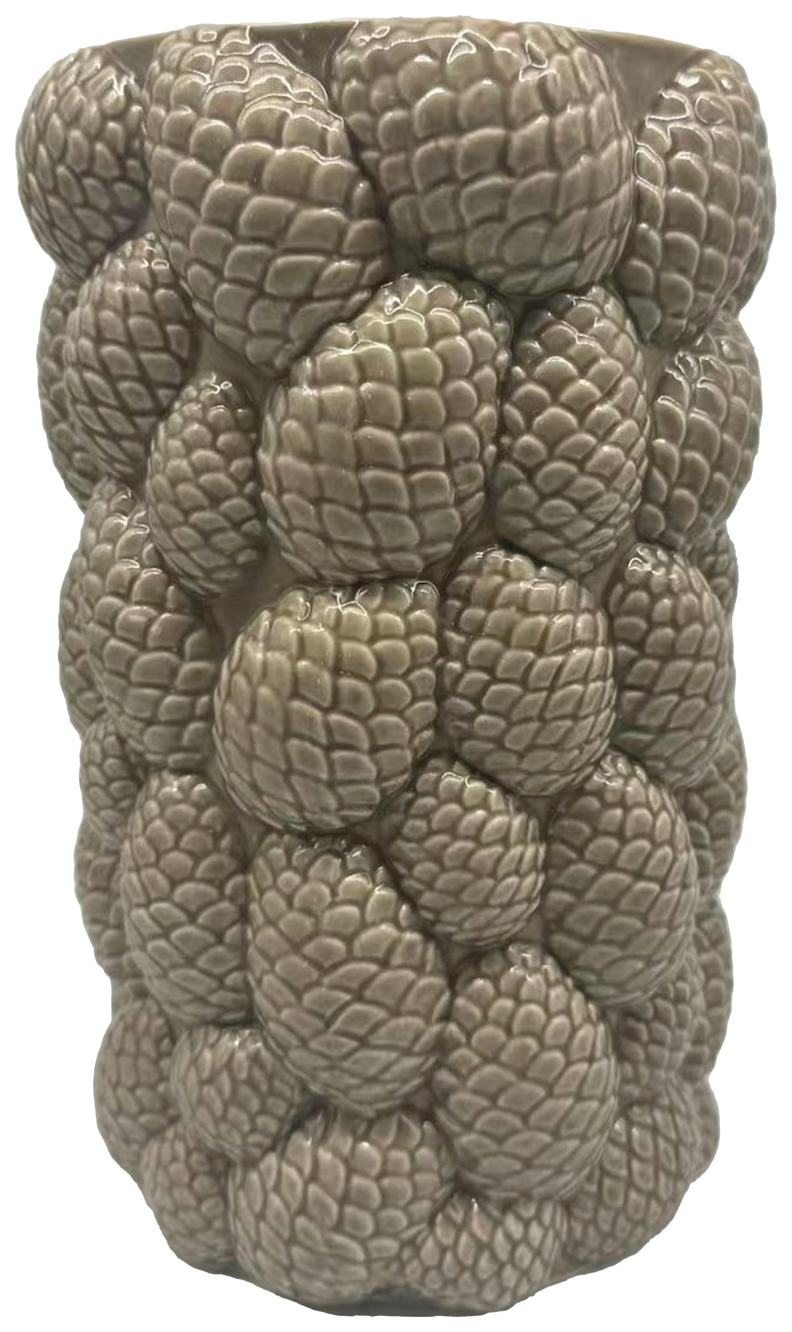 Váza PINECONE - hnědá, Konvenční, keramika (18/27,5cm) - Mömax