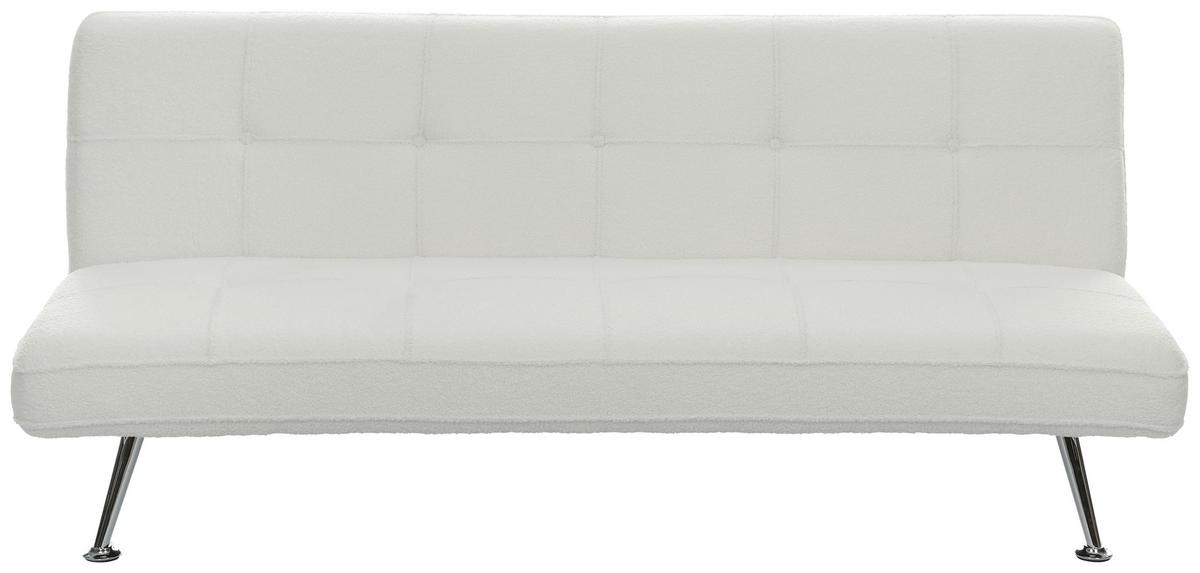 Kanapéágy Billund - fehér, Basics, textil/fa (179/75/90cm) - Livetastic
