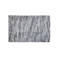 BADEMATTE PUNTO - Grau, KONVENTIONELL, Textil (60/100cm) - Grund