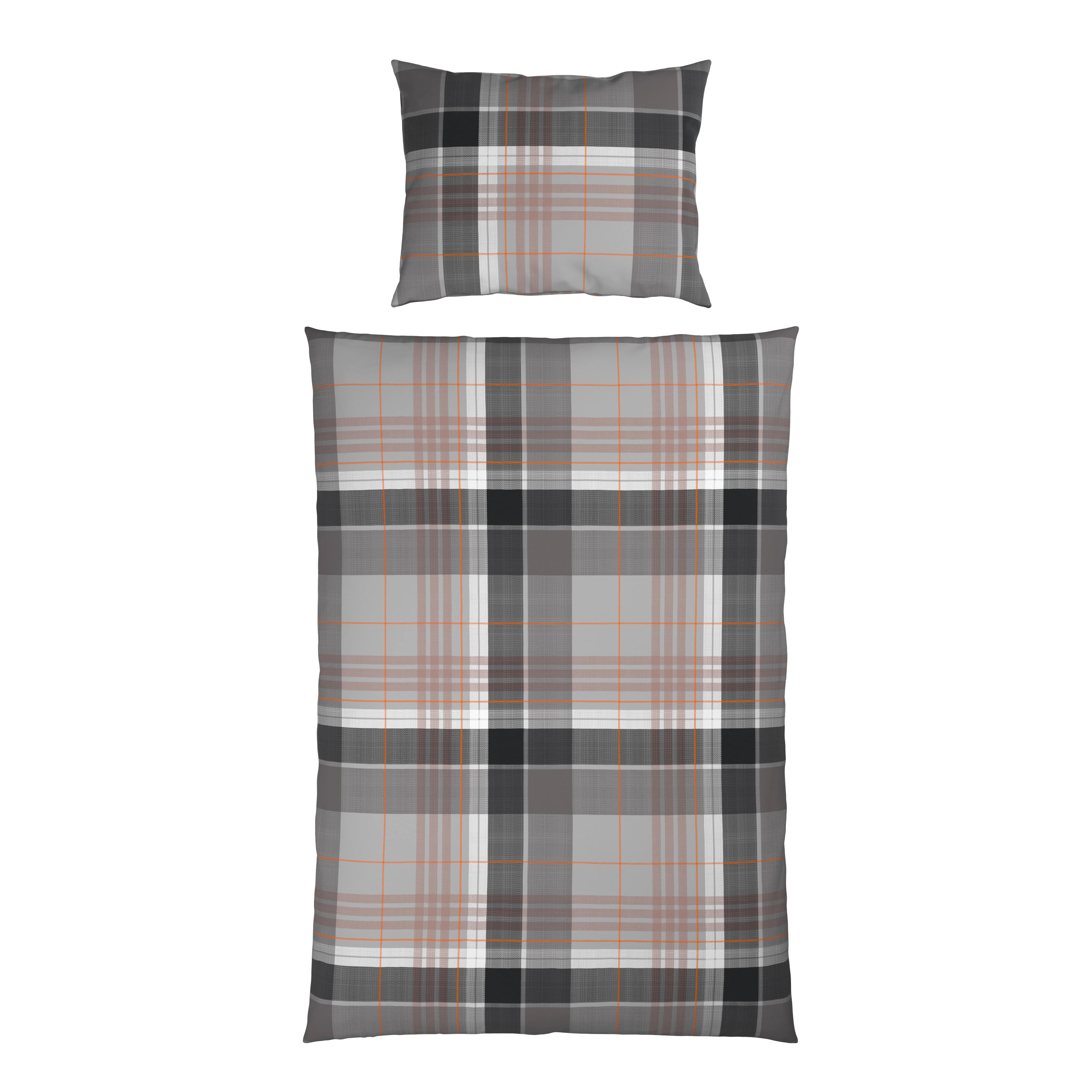 Ágyneműhuzat-garnitúra Yasmin - antracit, Modern, textil - Luca Bessoni