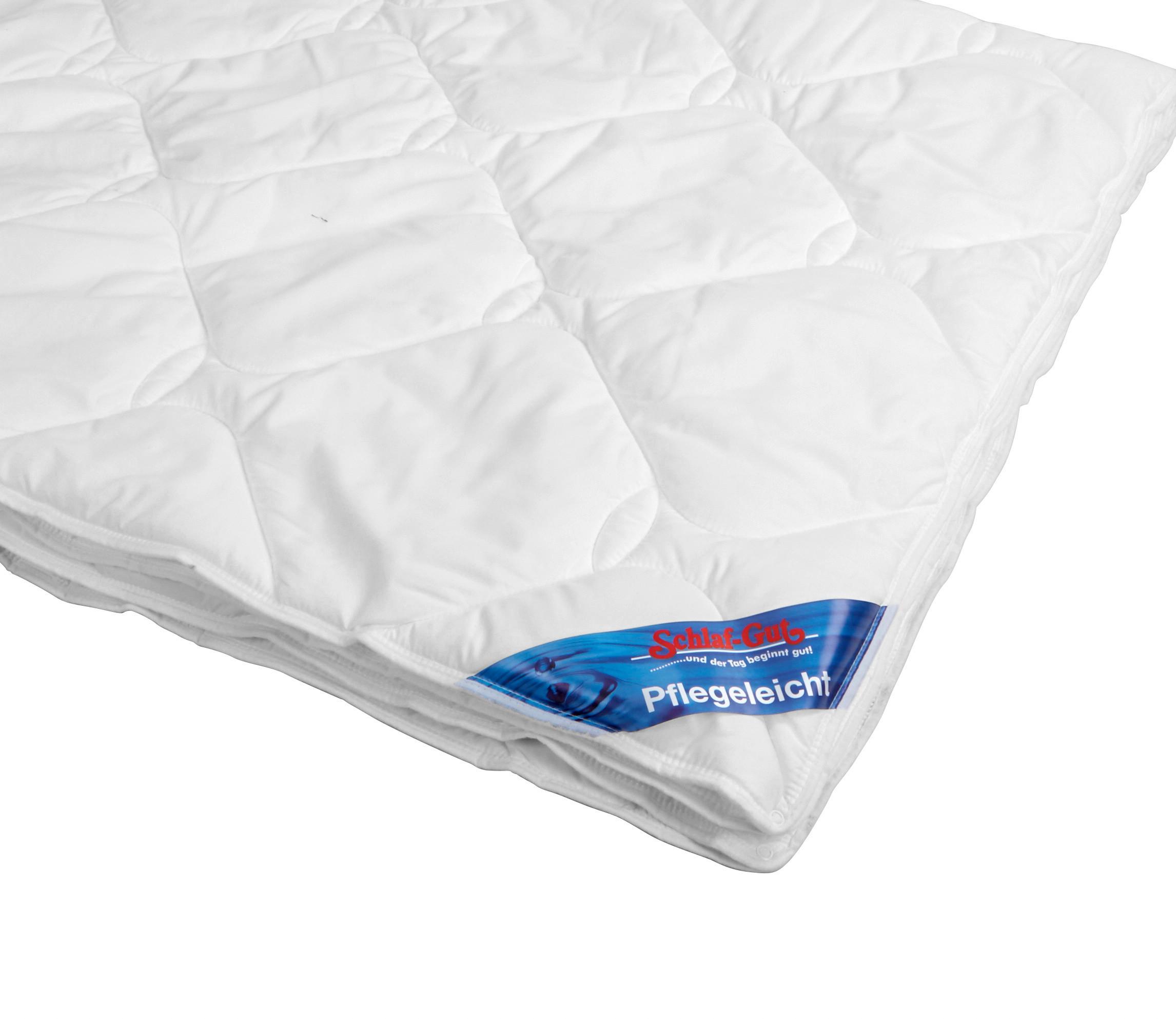Vierjahreszeitendecke Schlaf Gut Tencel Extrawarm 140x200cm - Weiß, KONVENTIONELL, Textil (140/200cm) - FAN