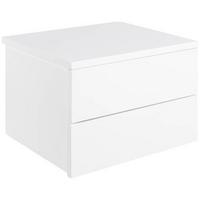 Nočný stoík AVIGNON - biela, Modern, kompozitné drevo (37/25/32cm) - MID.YOU