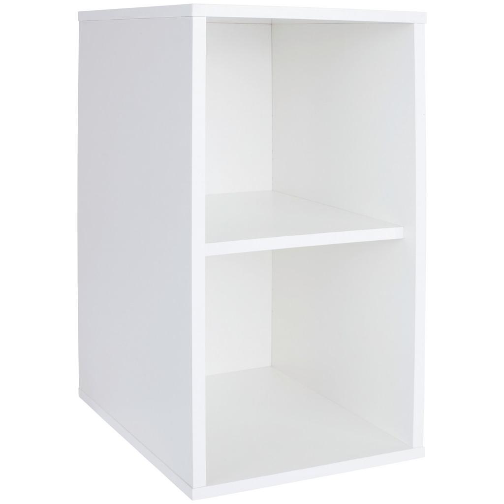 Regal stehend/hängend Box B: 23 cm Alpinweiß