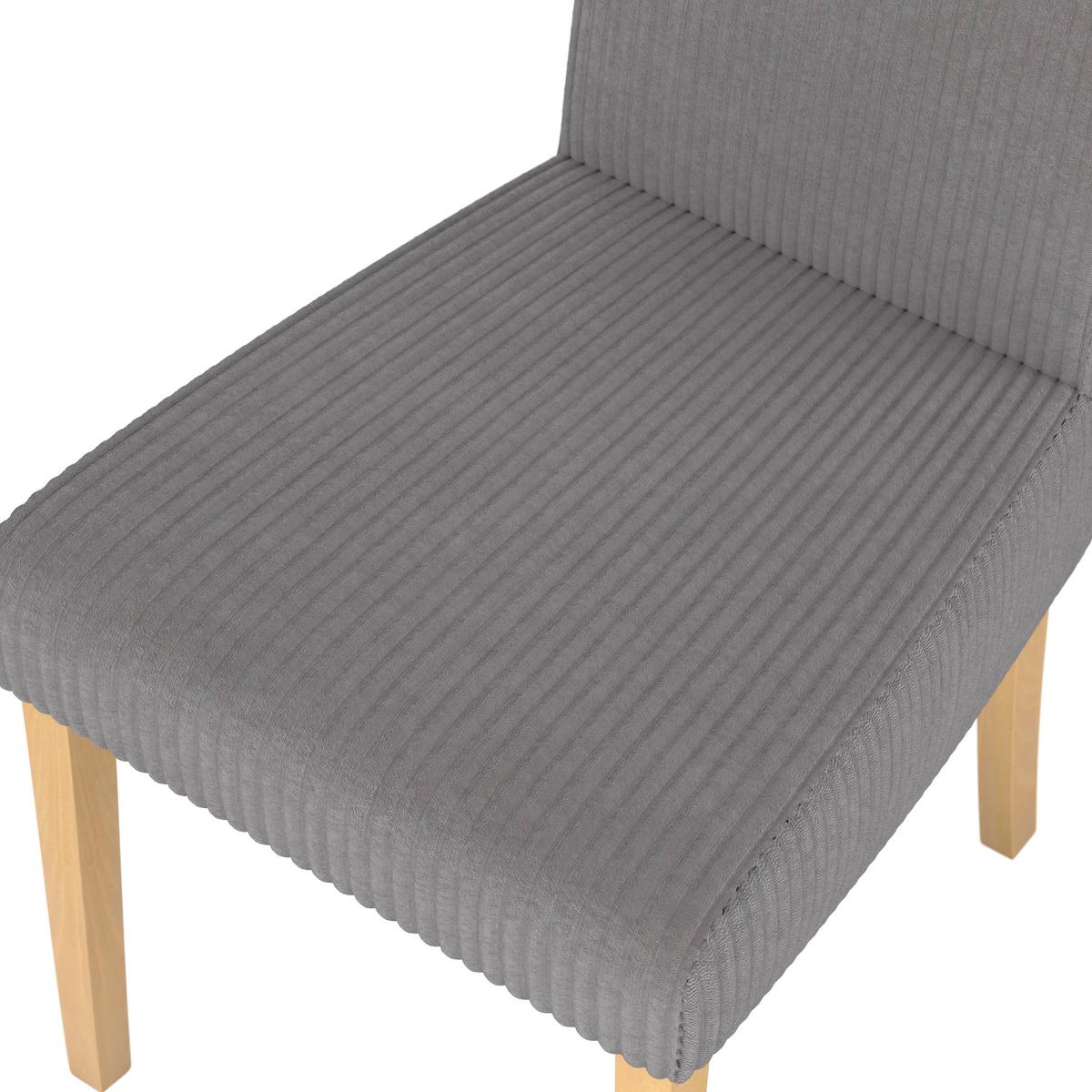 STUHL ROKO - Grau, MODERN, Holz/Textil (46/101/62cm)