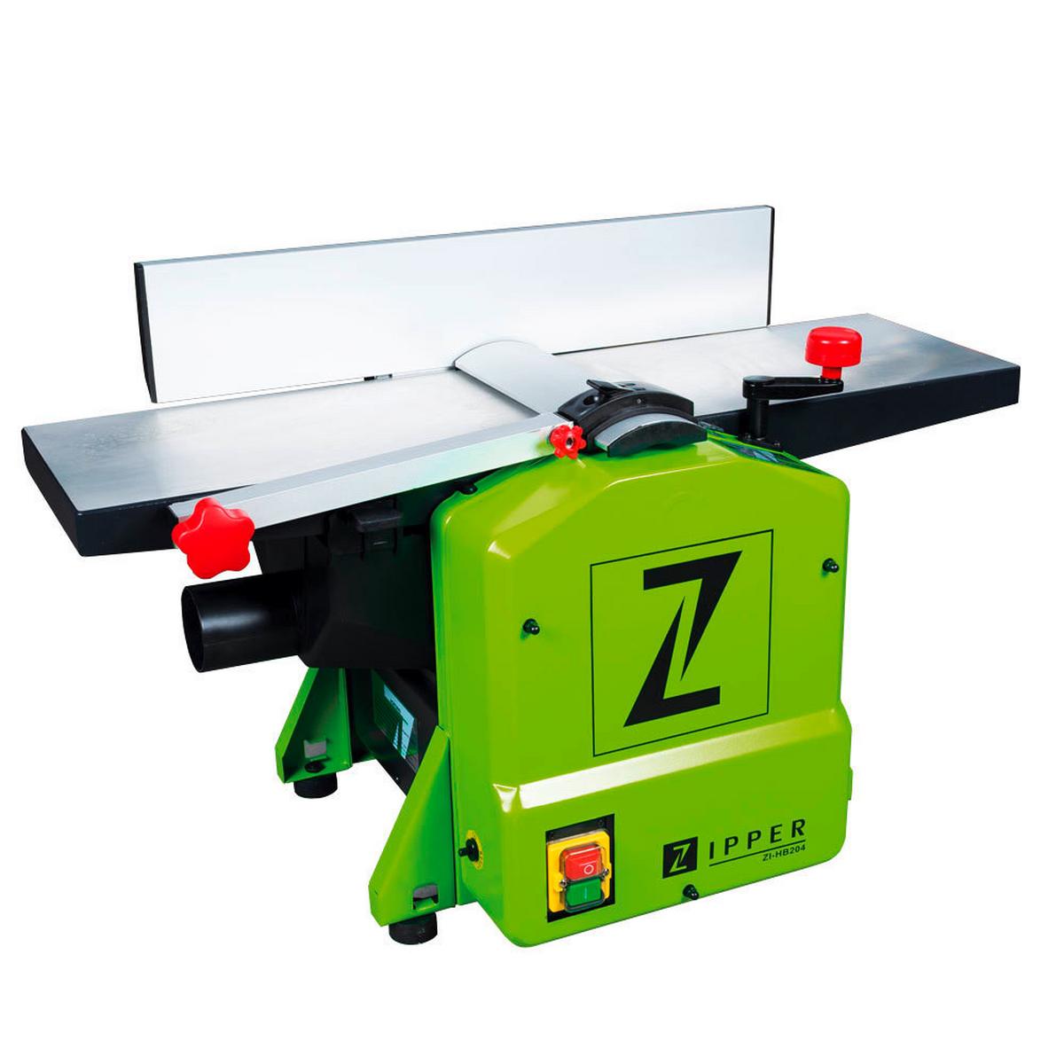 Abrichtdickenhobelmaschine Zi-Hb204 1250 W B: 204 Mm - Grün, Basics, Metall - Zipper