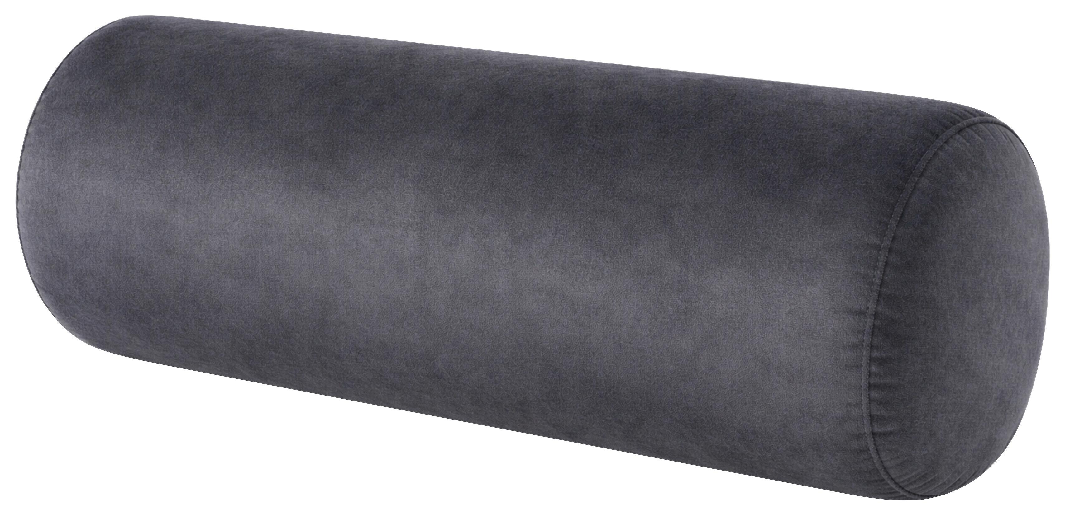 Henger Alakú Nyakpárna Franzi - antracit, Modern, textil (15/40cm) - Luca Bessoni