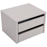 Schubkasteneinsatz Foster B: 88 Cm, Grau, 2 Laden - Grau, MODERN, Holzwerkstoff (60/39/45cm)