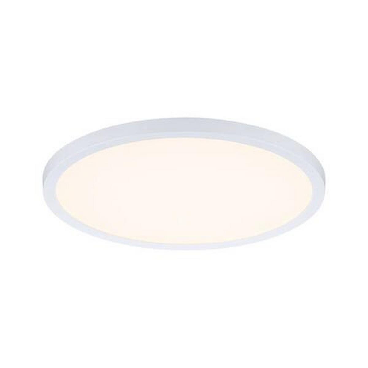 LED-Paneel Ø 23 cm Rund dimmbar - Weiß, Design, Kunststoff (23/1cm) - Paulmann