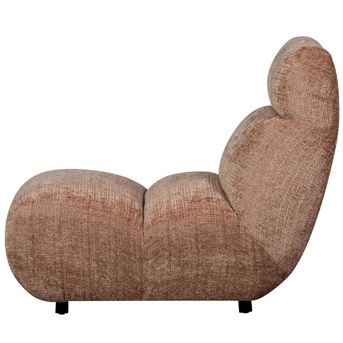 Sessel Observe Beige B: 75 Cm - Beige/Schwarz, Design, Textil (75/82/96cm) - Livetastic