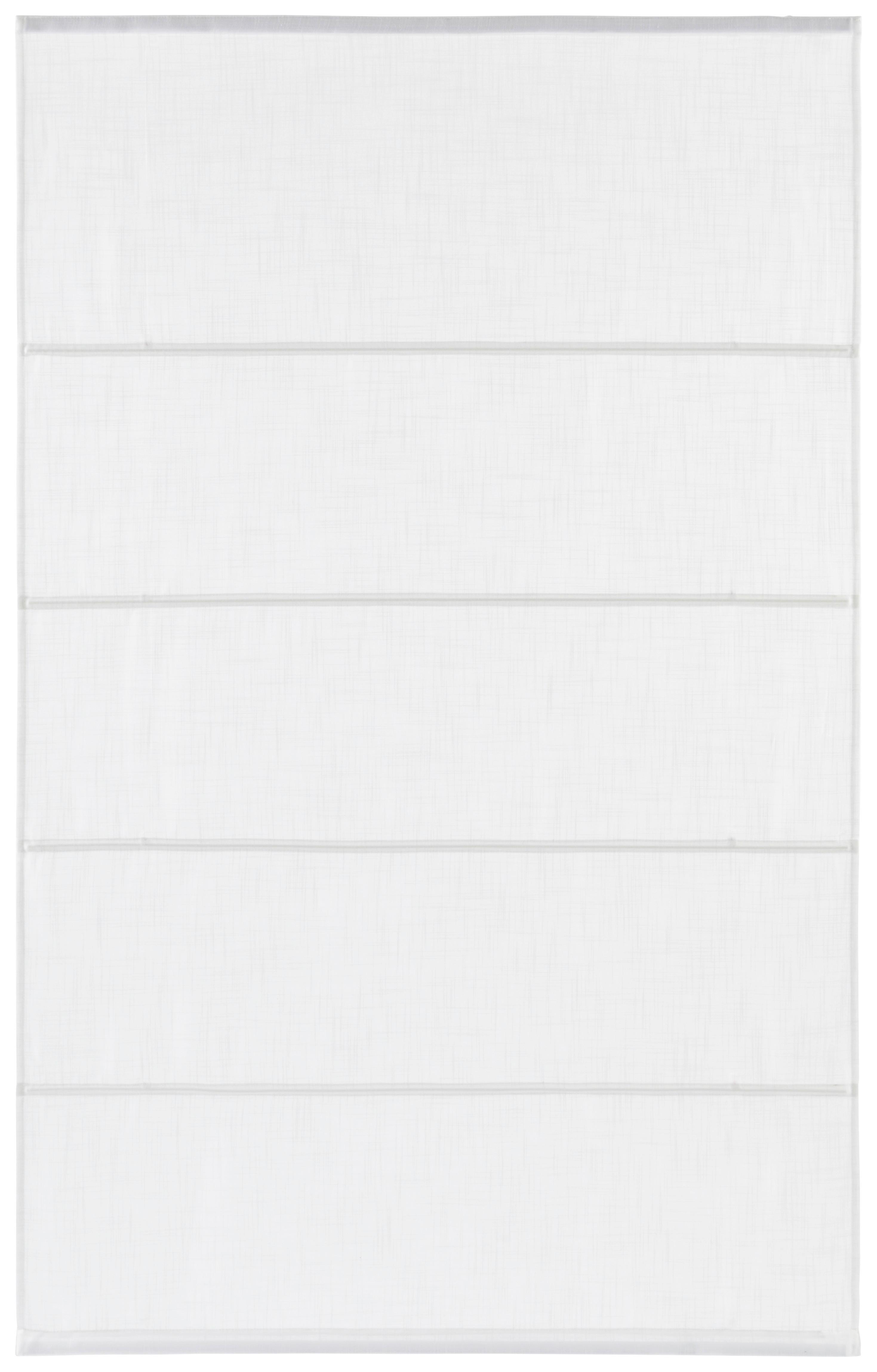 RAFFROLLO FIONA - Weiß, MODERN, Textil (60/160cm) - Luca Bessoni