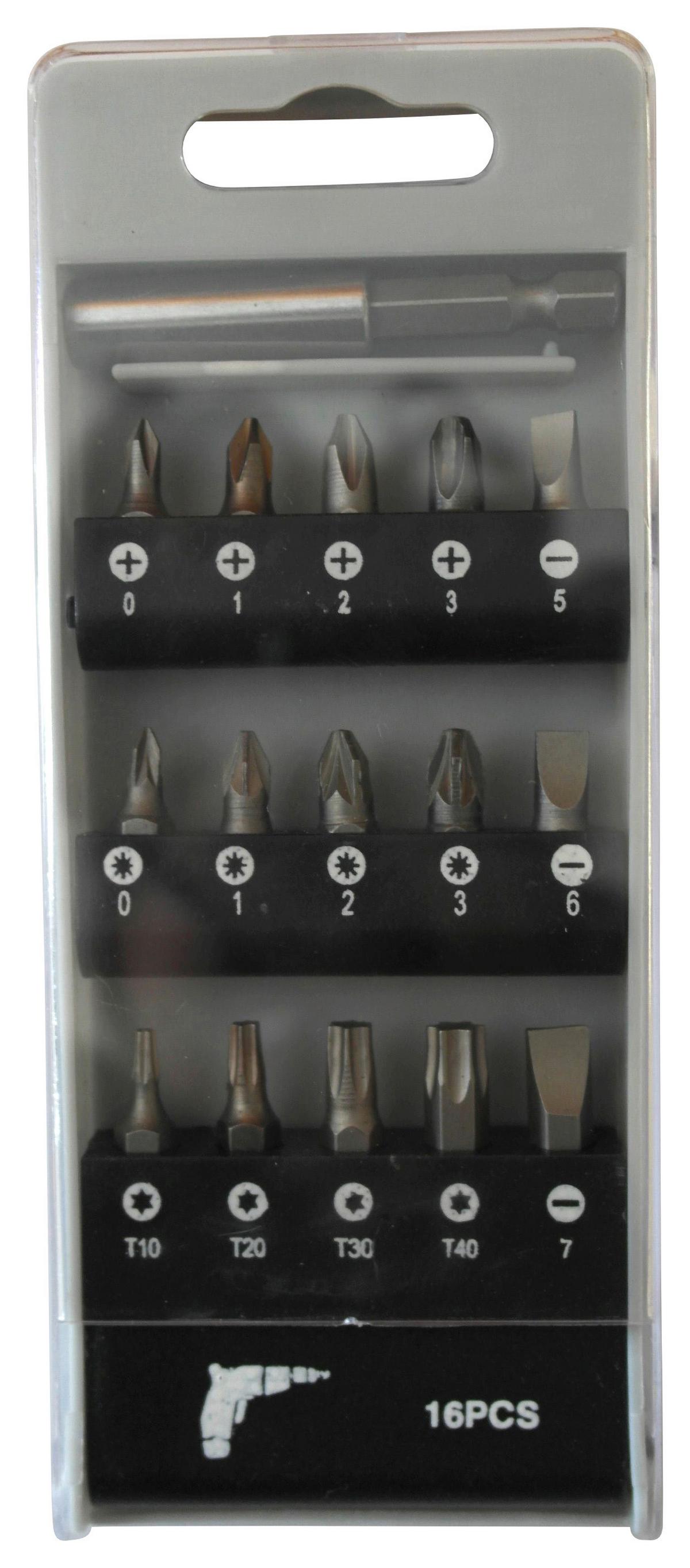 Bitset Ferdi 16-tlg. Kunststoffkassette - Grau, KONVENTIONELL, Metall