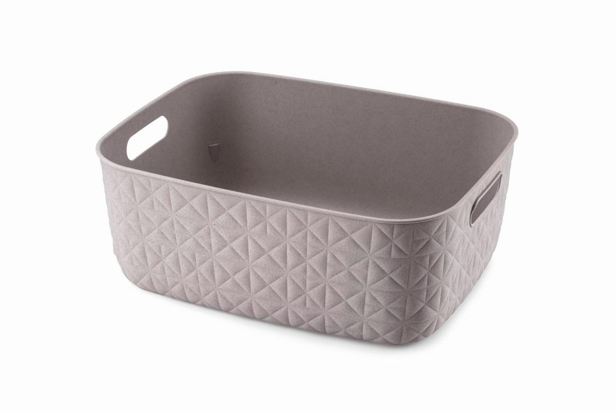 Kosár Kb. 12,5l - szahara, Basics (28.2/14.2/38cm)