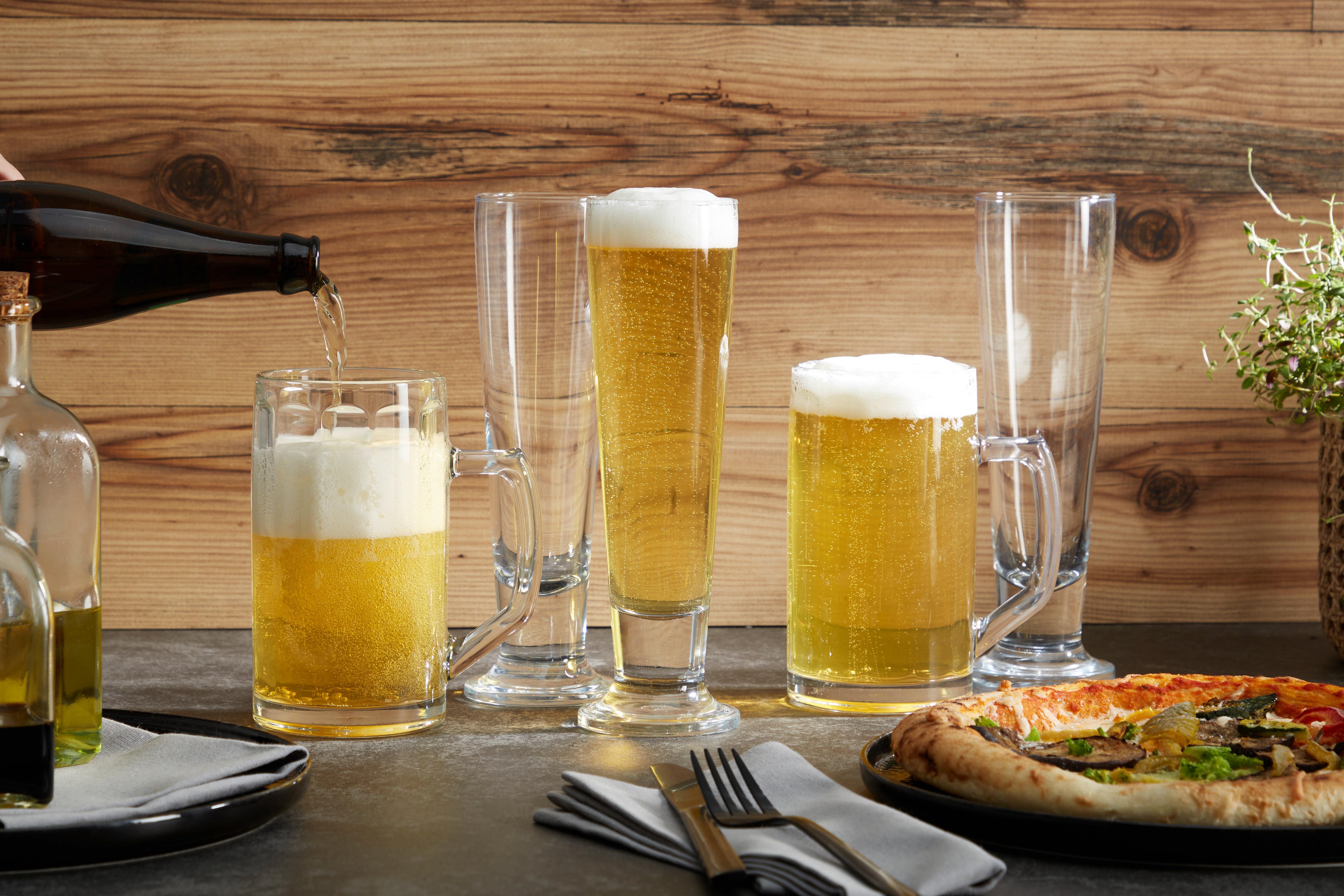 Bierglas Mit Henkel Martin, Ca. 500 Ml - Klar, KONVENTIONELL, Glas (8,5/15,9cm) - Ondega