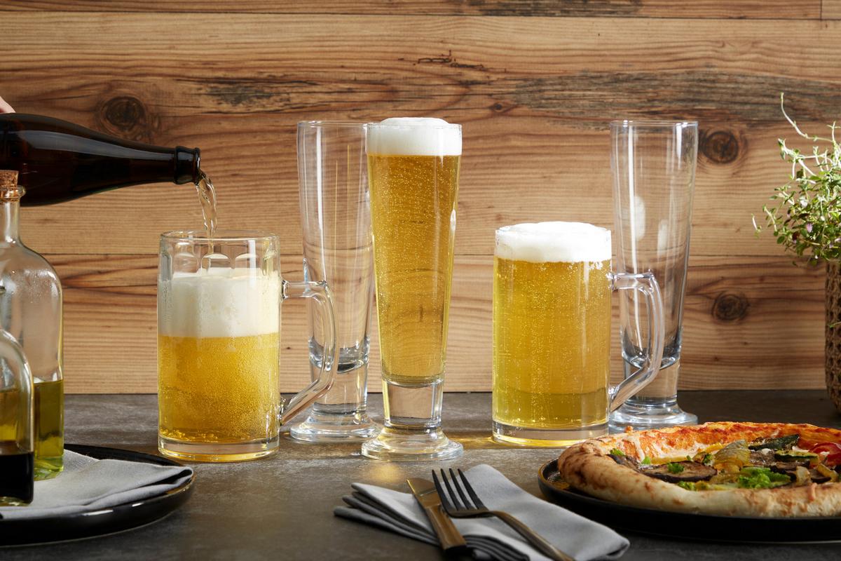 Bierglas mit Henkel Martin, ca. 500 ml - Klar, KONVENTIONELL, Glas (8,5/15,9cm) - Ondega