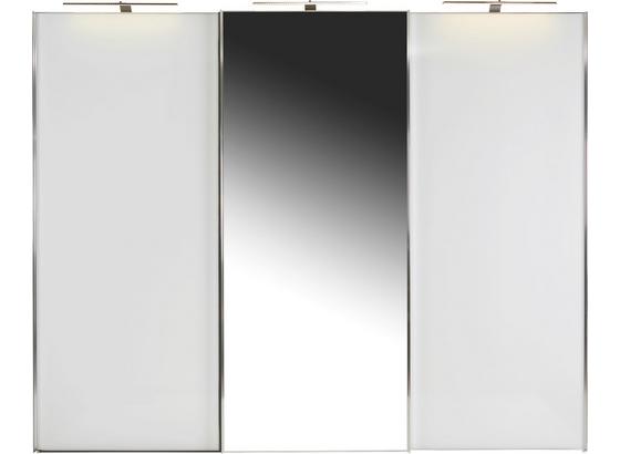 Schwebetürenschrank Sonate 298x240cm - Weiß, MODERN, Holz/Holzwerkstoff (298/240/68cm) - Luca Bessoni Schwebetürenschrank Sonate 298x240cm - Weiß, MODERN, Holz/Holzwerkstoff (298/240/68cm) - Luca Bessoni