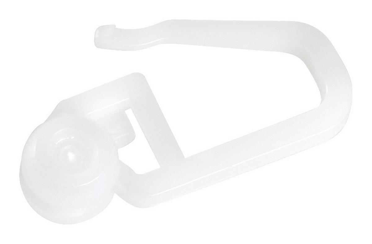 Bežec s kolieskom Amelie, 100 kusov, biela - biela, plast (1/1/1cm) - Modern Living