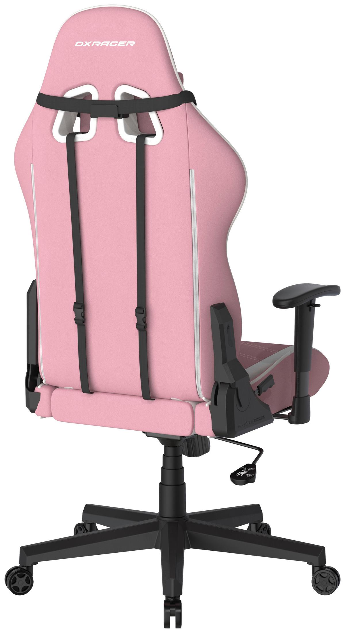 HERNÍ ŽIDLE PRINCE - bílá/pink, Moderní, textil/plast (67/126/67cm) - Dxracer