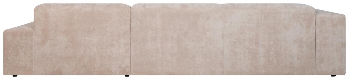 ECKSOFA Hannah Beige S: 343x170cm - Beige/Schwarz, Design, Textil (343/170cm) - MID.YOU