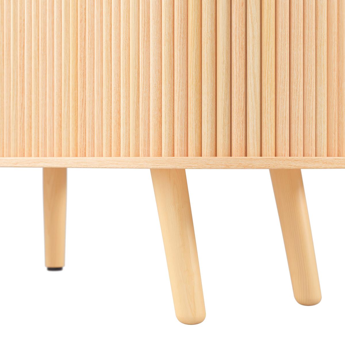 Komoda ENNIO - barvy dubu, Moderní, dřevo/kompozitní dřevo (160/80/40cm) - Bessagi Home