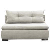 2-sitzer-sofa Yellow Mit Schlaffunktion Weiß Cord - Schwarz/Weiß, Design, Textil (154/93/85cm) - MID.YOU