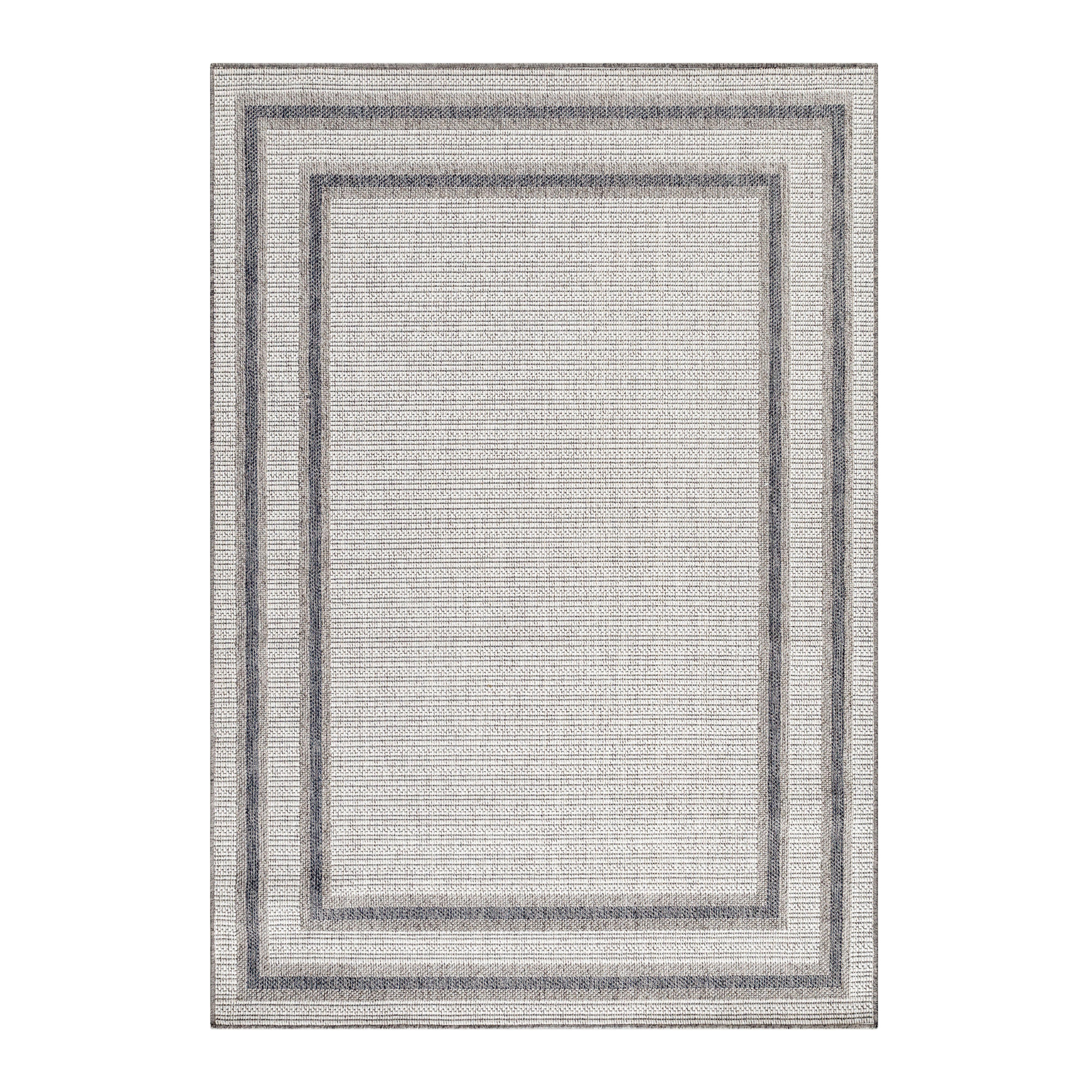 Flachwebteppich Aruba - Creme, Design, Textil (60/100cm)