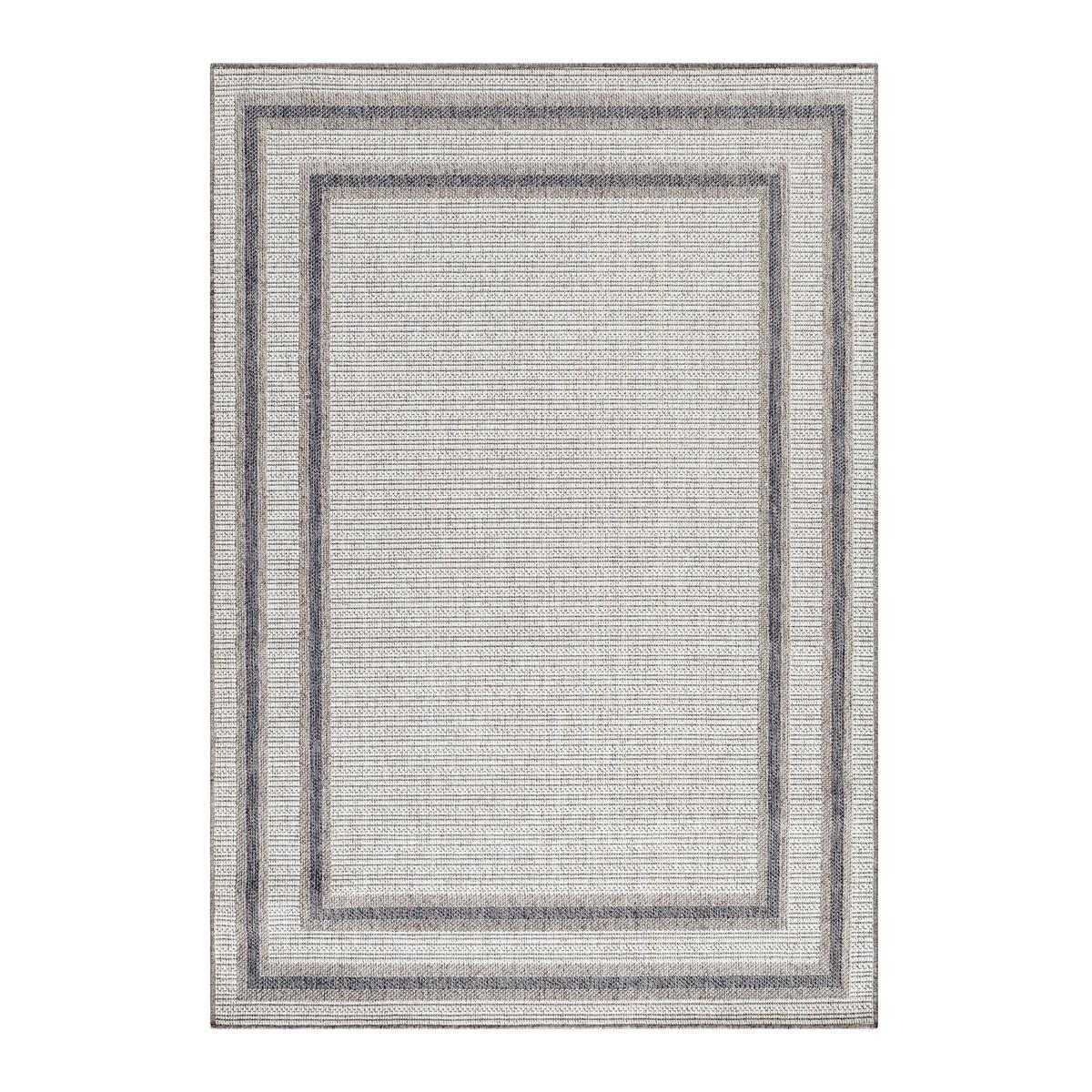 Flachwebteppich Aruba - Creme, Design, Textil (60/100cm)