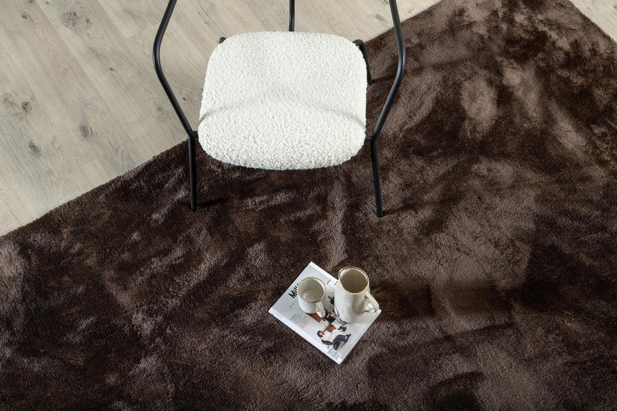 Flachwebteppich Blanca - Braun, LIFESTYLE, Textil (160/230cm) - P & B