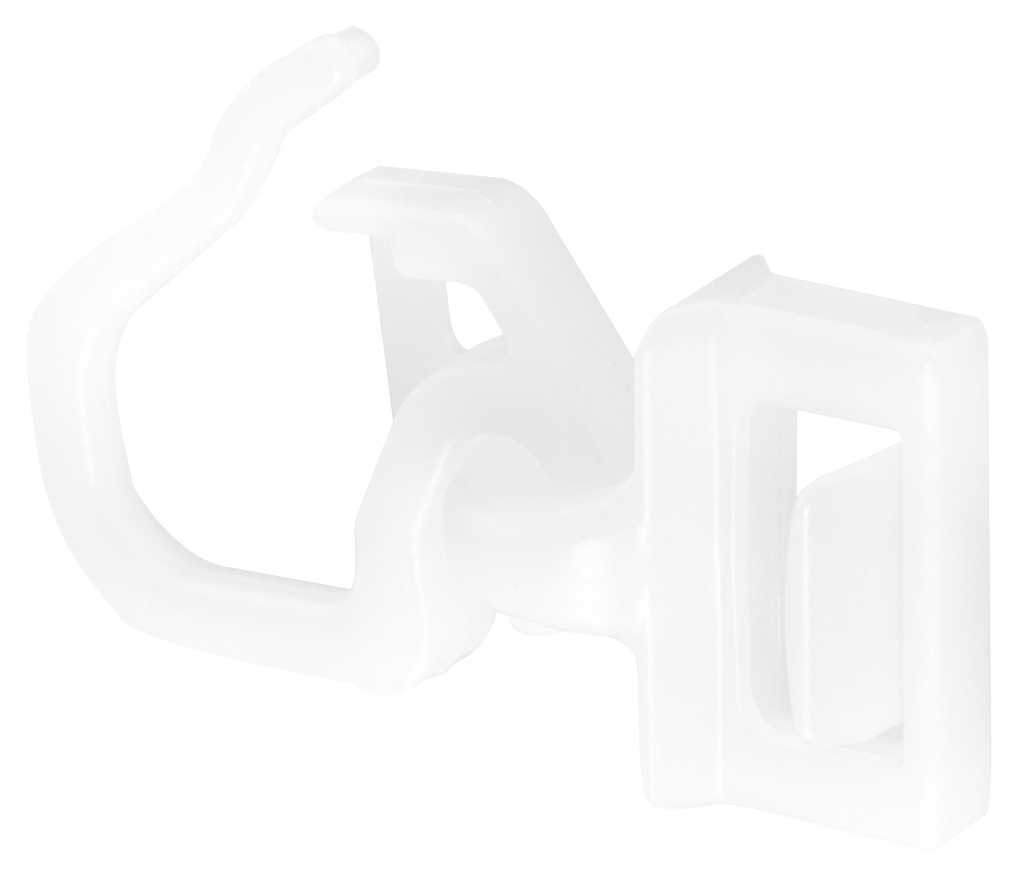 Zacvakávací Bežec Amelie Click - biela, plast - Modern Living