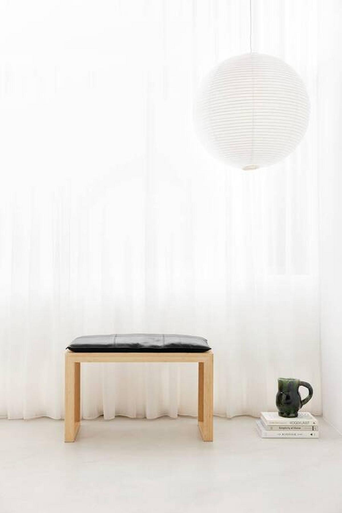 Bankauflage Lederkissen Schwarz B: 73 Cm - Schwarz, Design, Leder (73/3/35cm) - MID.YOU