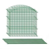 Dekozaun 1202181-198841 - Dunkelgrün, Basics, Metall (390/79/1cm)