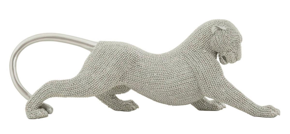 Skulptur Kunststoff, Silver - Basics, Kunststoff (32/11/9cm)