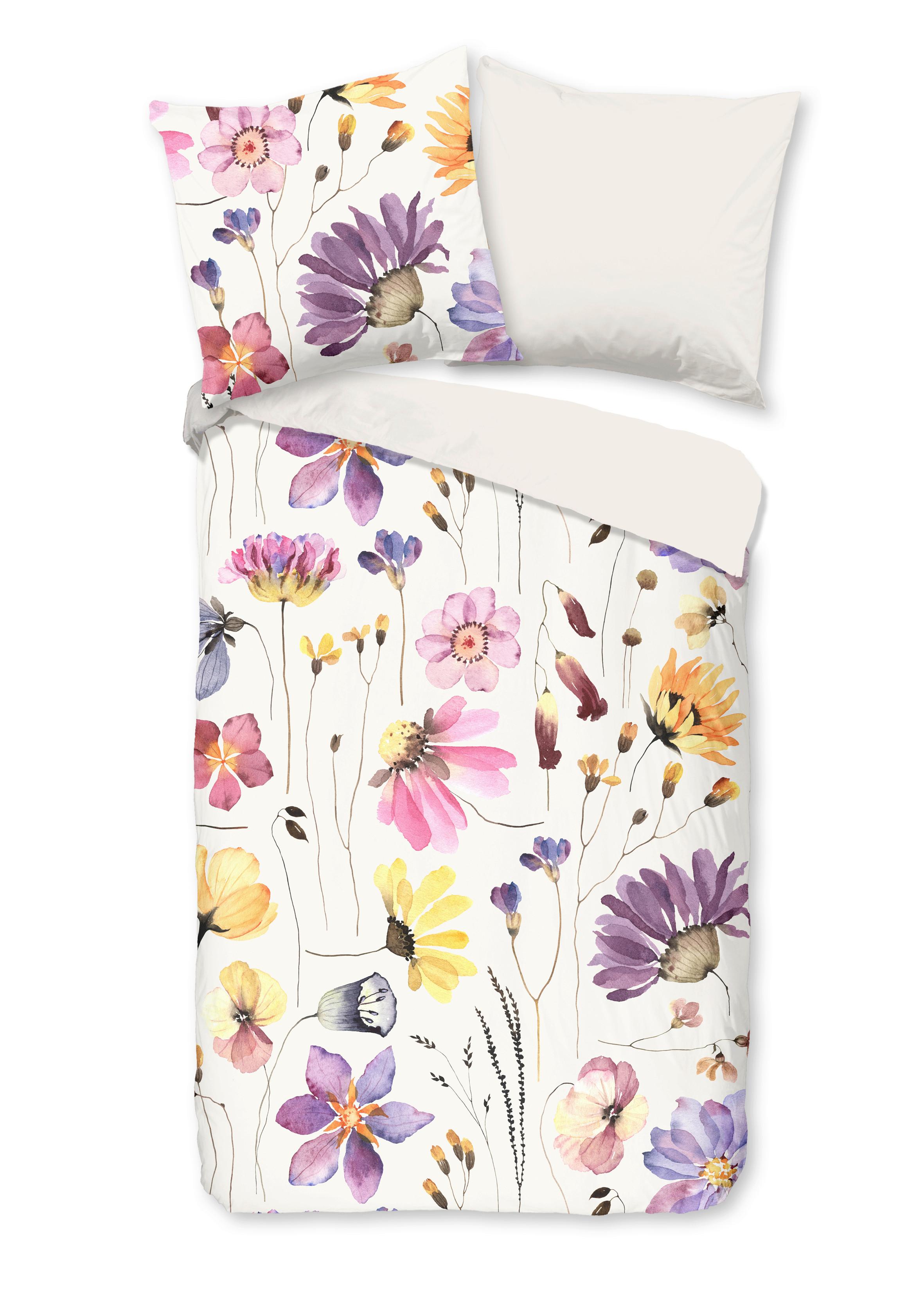 Wendebettwäsche Kate Multicolor 135x200 cm - Multicolor, Natur, Textil (135/200cm)