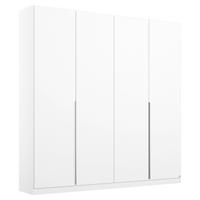 Drehtürenschrank 181cm Alabama, Weiß - Weiß, MODERN, Holzwerkstoff (181/229/54cm) - Rauch Möbel