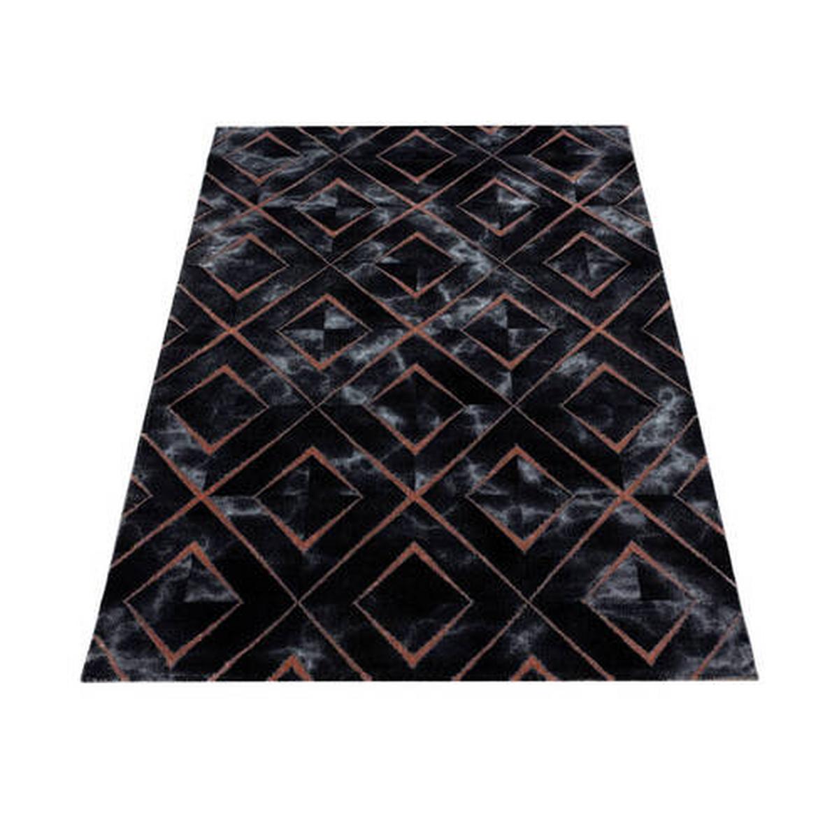 Teppich Läufer Bronzefarben Naxos 80x250 Cm - Bronzefarben, Design, Textil (80/250cm)
