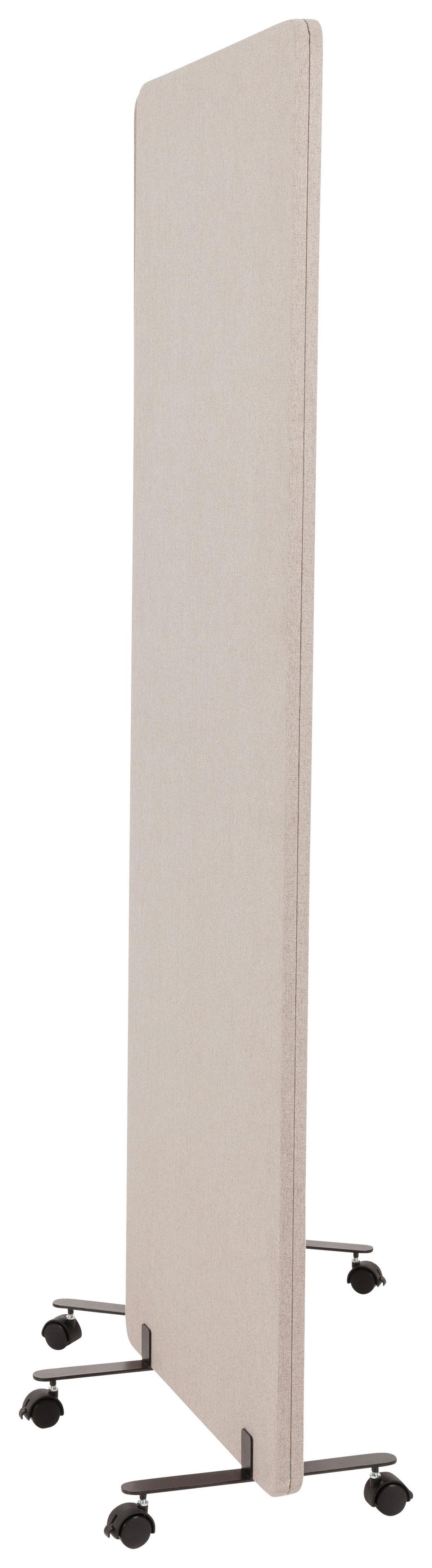 Trennwand Flexmiut - Taupe, Basics, Kunststoff/Textil (60/177/35cm) - MID.YOU