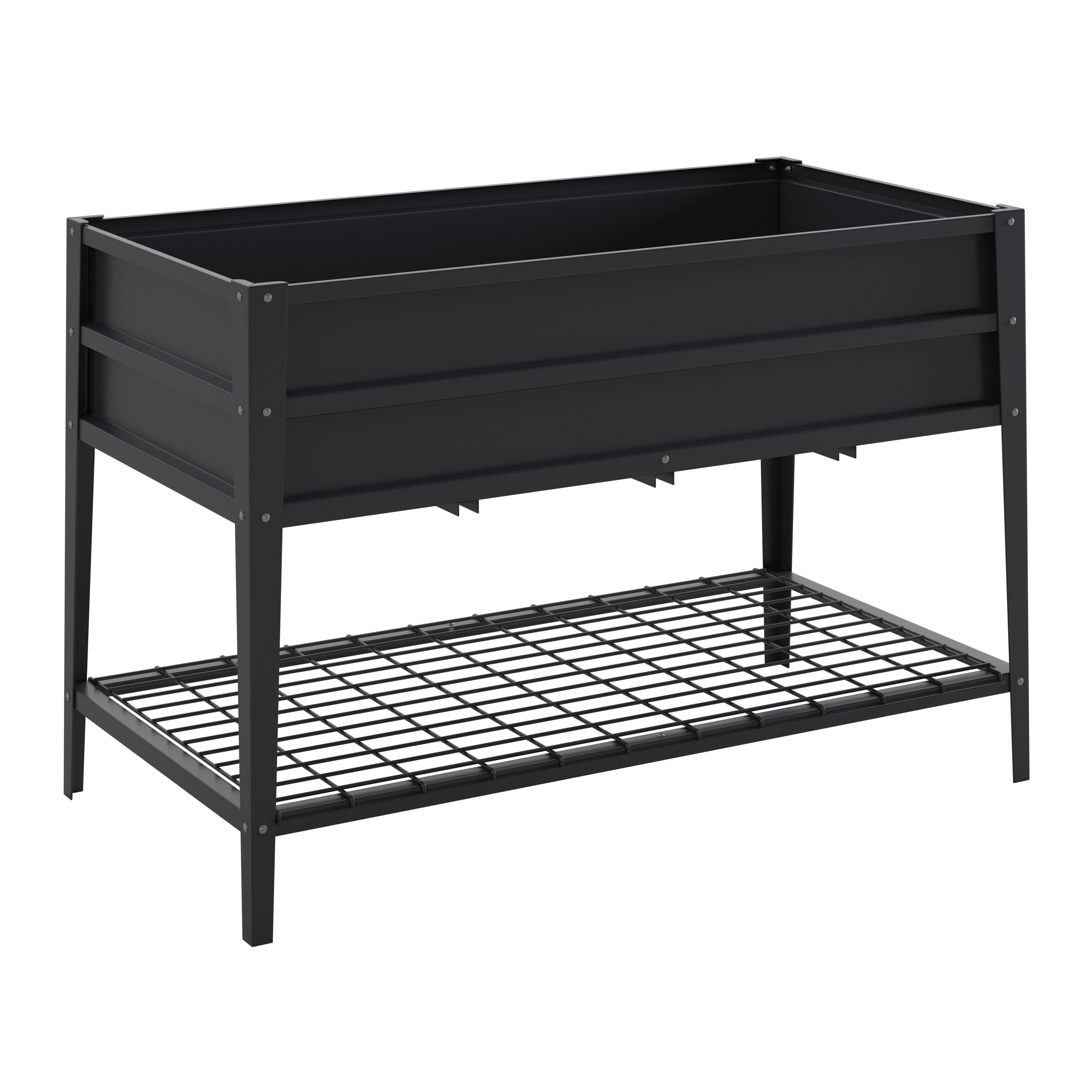 Hochbeet Robus - Anthrazit, MODERN, Metall (120/80/60cm) - Luca Bessoni