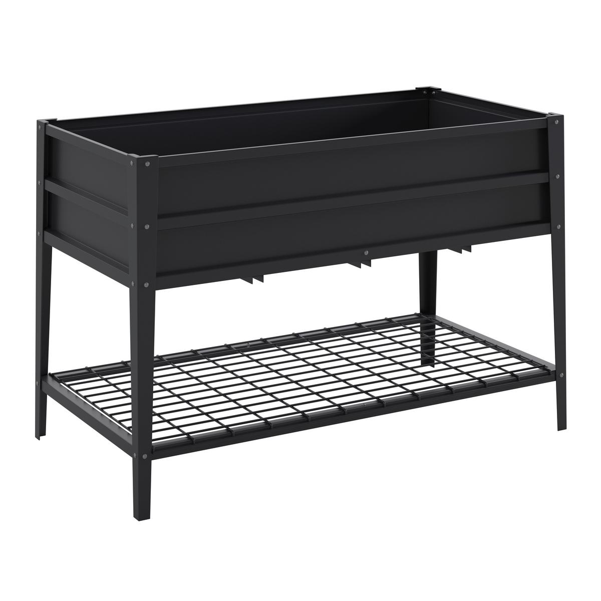 Hochbeet Robus - Anthrazit, MODERN, Metall (120/80/60cm) - Luca Bessoni