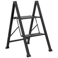 Leiter Solid W5 - Schwarz, Basics, Metall (42/72/5cm) - MID.YOU