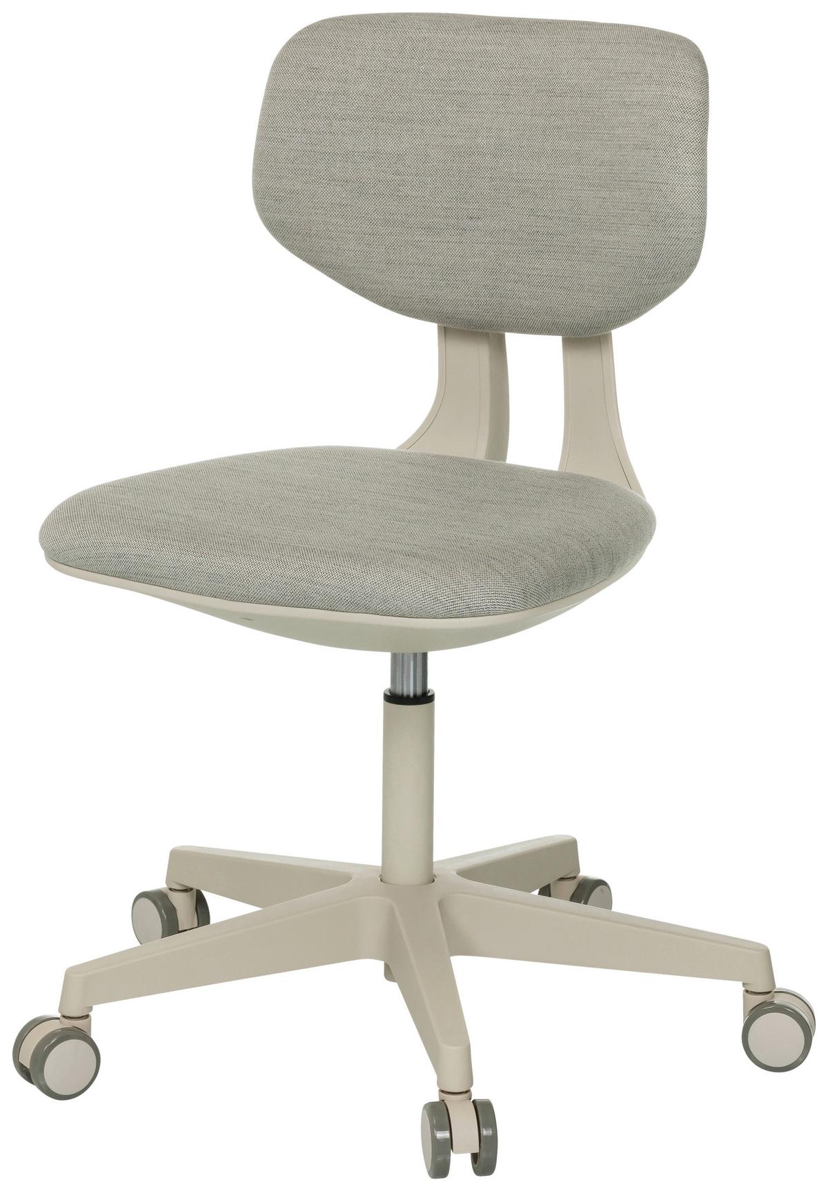 Jugenddrehstuhl Kid Classic Grau B: 51 cm - Grauweiß/Grau, MODERN, Kunststoff/Textil (51/72 - 87/51cm) - MID.YOU