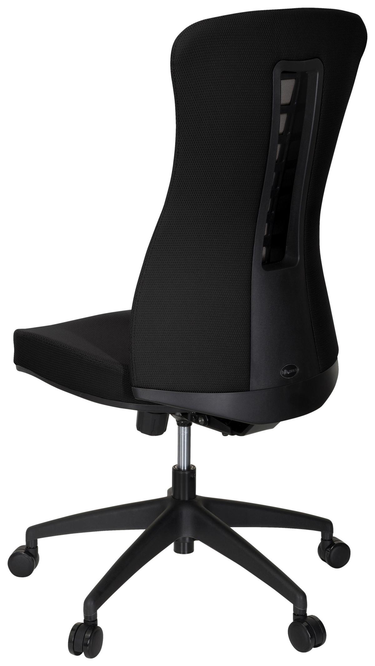 Drehstuhl Office Xt Schwarz - Schwarz, MODERN, Kunststoff/Textil (54/116/65cm) - MID.YOU