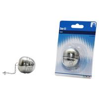 Tee-Ei Freda Edelstahl Zum Einhängen - Alufarben, KONVENTIONELL, Metall