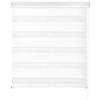 Doppelrollo Emanuel Halbtransparent 45x160 Cm - Weiß, MODERN, Kunststoff/Textil (45/160cm) - Luca Bessoni