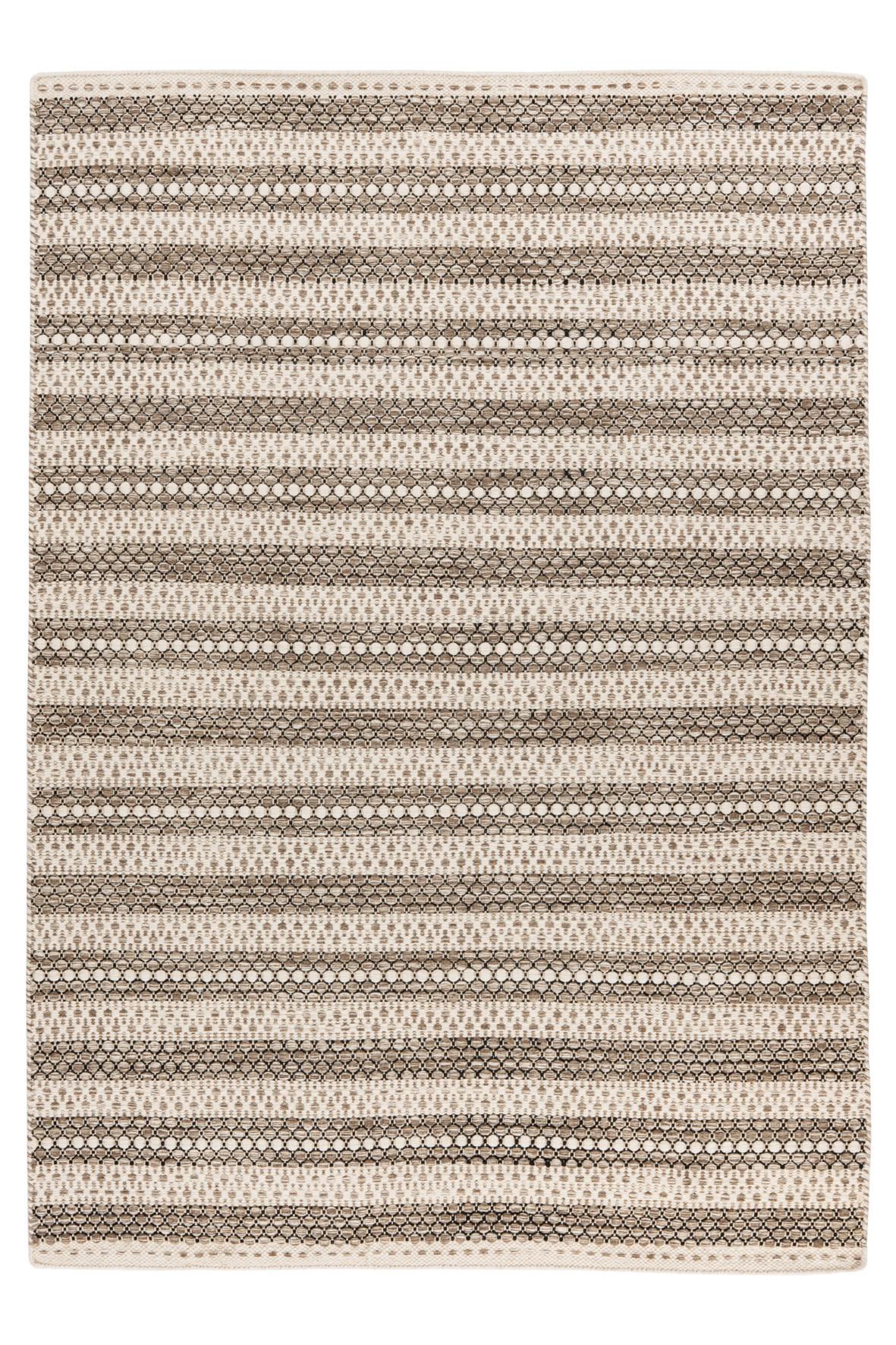 Flachwebteppich My Jaipur - Hellbraun/Beige, KONVENTIONELL, Textil (120/170cm) - Obsession