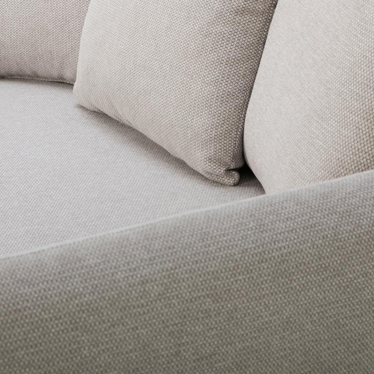 2-sitzer-sofa Aladin Beige - Beige/Schwarz, Basics, Textil (161,5/89/89cm) - P & B